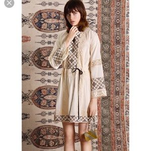 Tory Burch Carlotta Lace Trimmed Dress